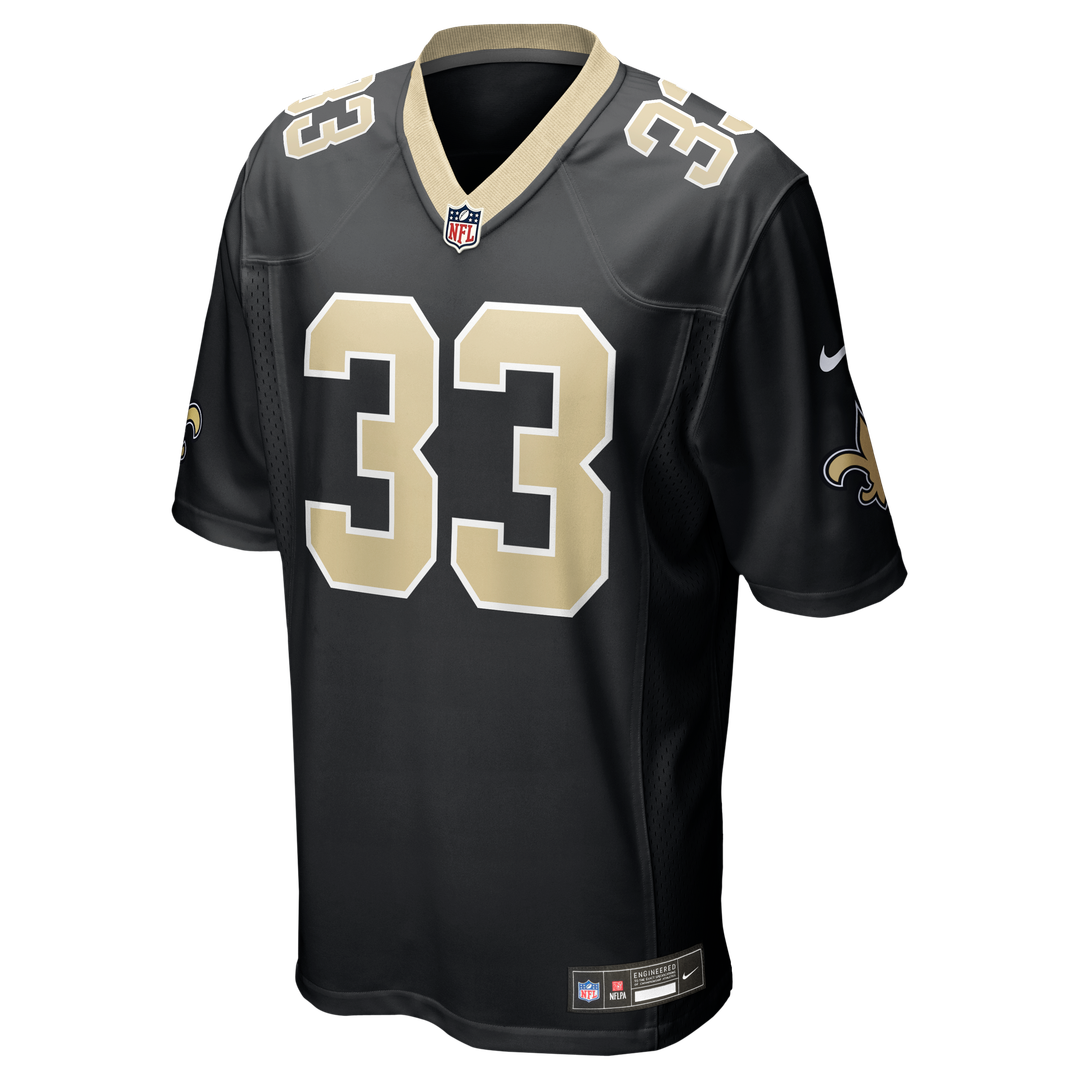Anfernee Jennings New Orleans Saints Team Game Jersey - Black