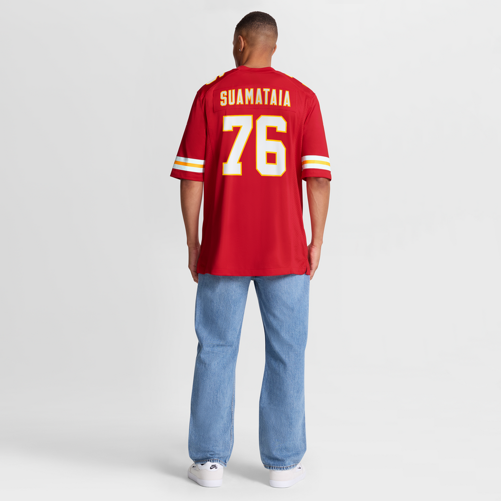 Kingsley Suamataia Kansas City Chiefs Game Jersey - Red