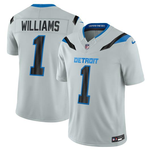 Jameson Williams Detroit Lions 2026 Rivalries Collection Stitched Limited Jersey - Silver
