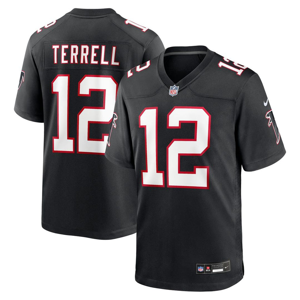 Avieon Terrell Atlanta Falcons Alternate Throwback Game Jersey - Black
