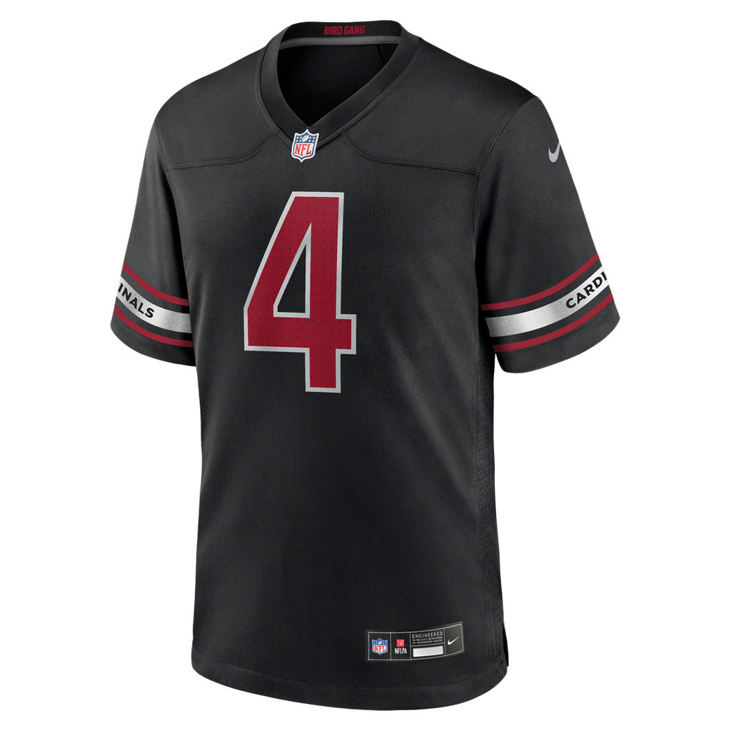 Jeremiyah Love Arizona Cardinals Alternate Game Player Jersey - Black