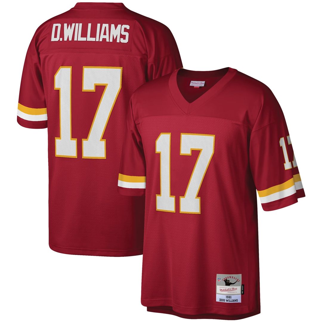 Doug Williams Washington Football Team Legacy Replica Jersey - Burgundy