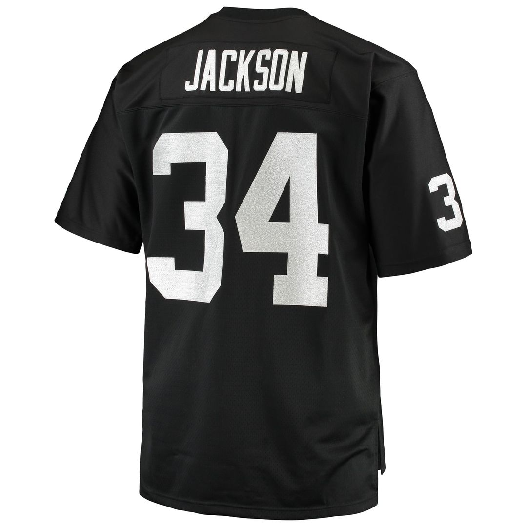 Bo Jackson Las Vegas Raiders Big & Tall 1988 Retired Player Replica Jersey - White
