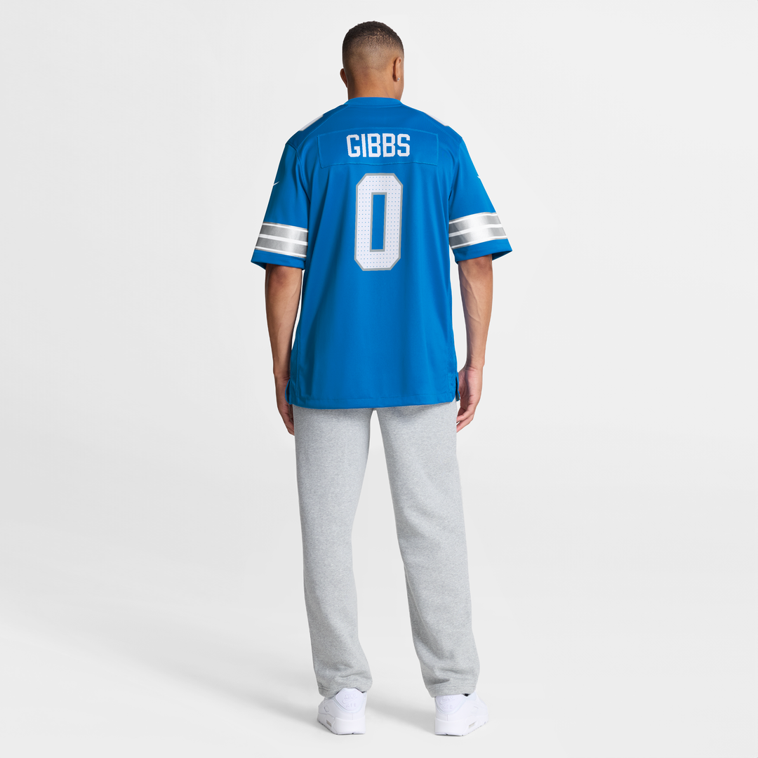 Jahmyr Gibbs Detroit Lions 2nd Alternate Game Player Jersey - Black