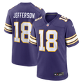 Justin Jefferson Minnesota Vikings Classic Player Game Jersey - Purple