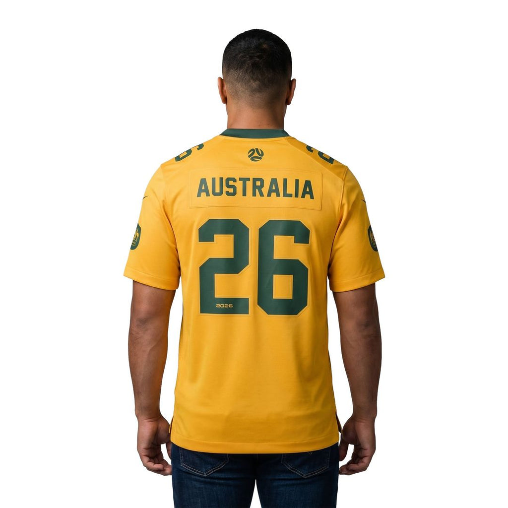 Australia National Team x NFL Game Jersey - Gold