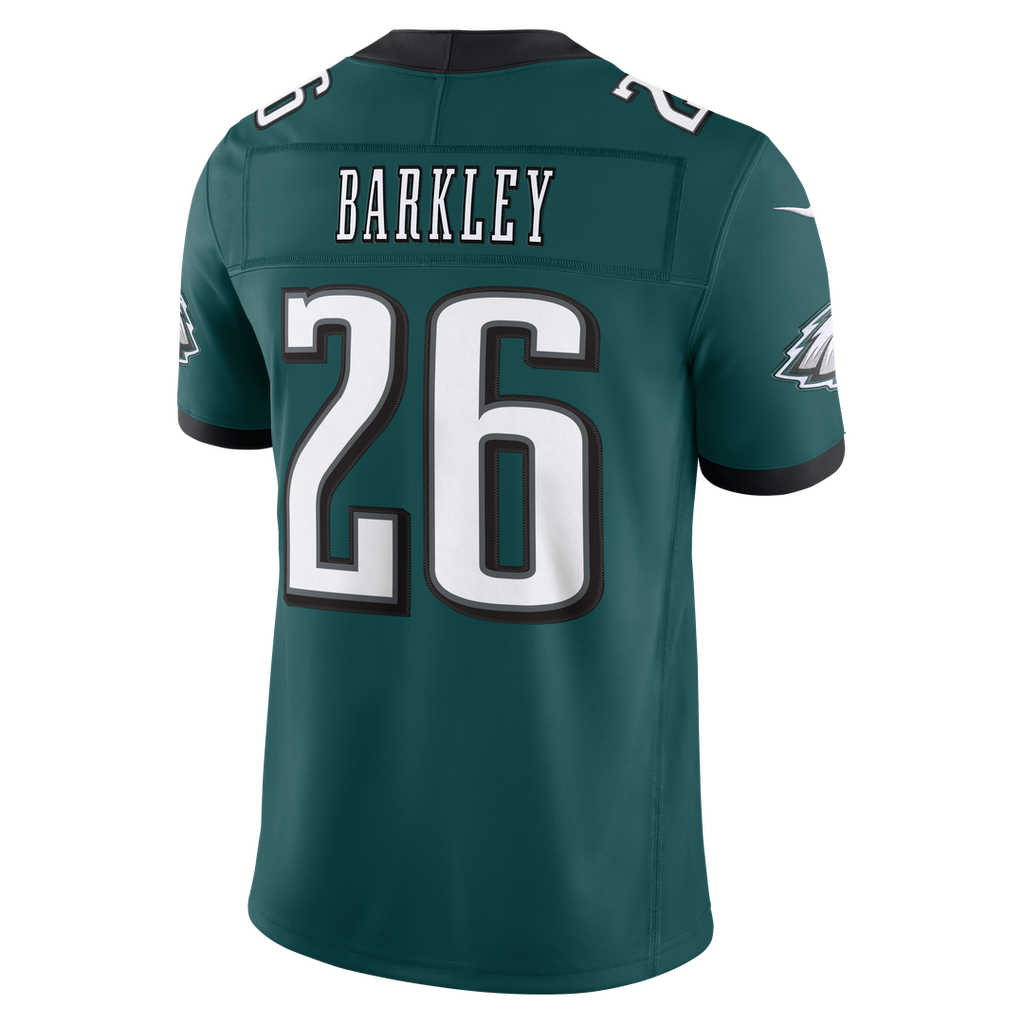 Saquon Barkley Philadelphia Eagles Team Vapor F.U.S.E. Stitched Limited Jersey - Midnight Green