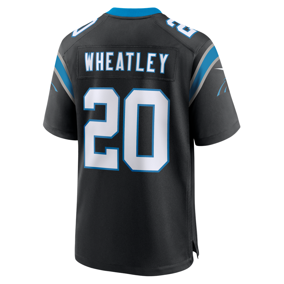 Zakee Wheatley Carolina Panthers Team Game Jersey - Black
