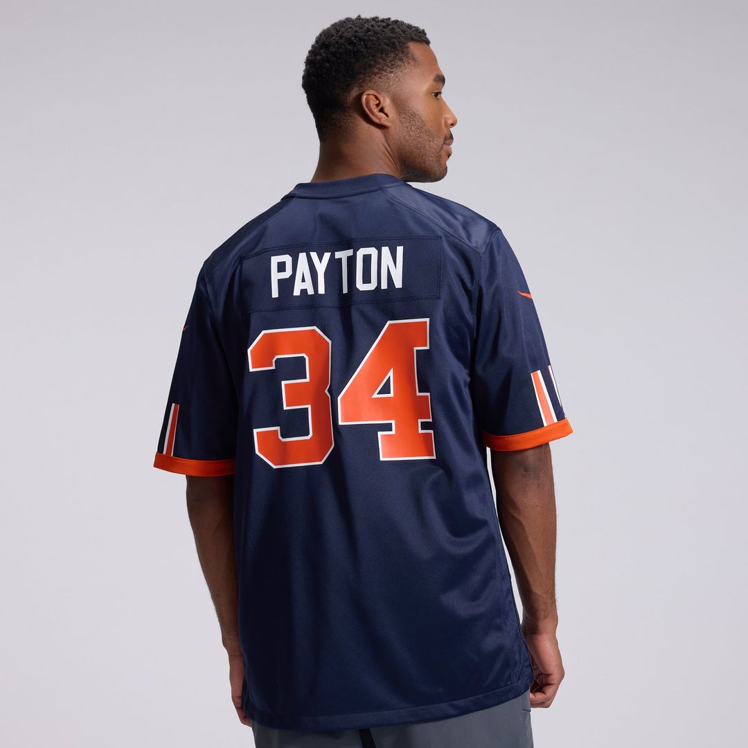 Walter Payton Chicago Bears 2026 Rivalries Collection Game Jersey - Navy