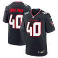 Austin Brinkman Houston Texans Team Game Jersey - Navy