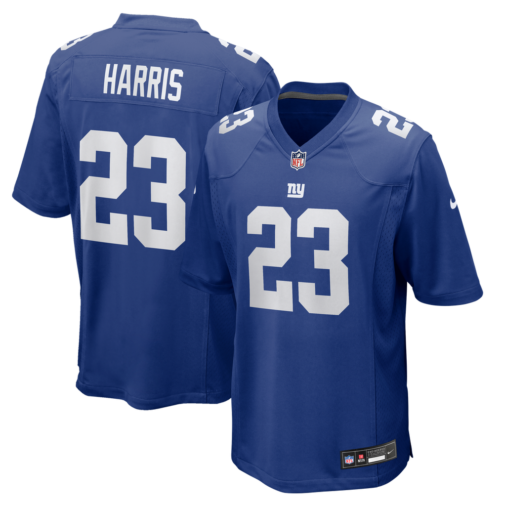 Najee Harris New York Giants Team Game Jersey - Royal
