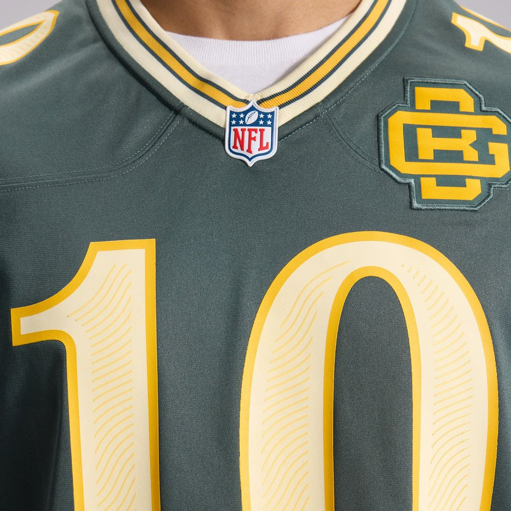 Jordan Love Green Bay Packers 2026 Rivalries Collection Game Jersey - Green
