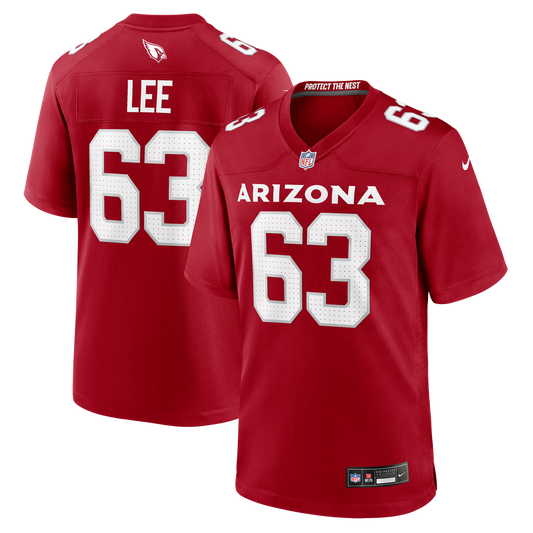 Vershon Lee Arizona Cardinals Team Game Jersey - Cardinal