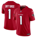 Dirty Birds Atlanta Falcons Team Vapor F.U.S.E. Stitched Limited Jersey - Red