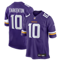 Fran Tarkenton Minnesota Vikings Game Retired Player Jersey - Purple