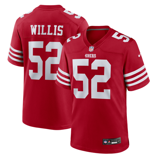 Patrick Willis San Francisco 49ers Retired Player Game Jersey - Scarlet