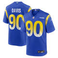 Tyler Davis Los Angeles Rams Team Game Jersey - Royal