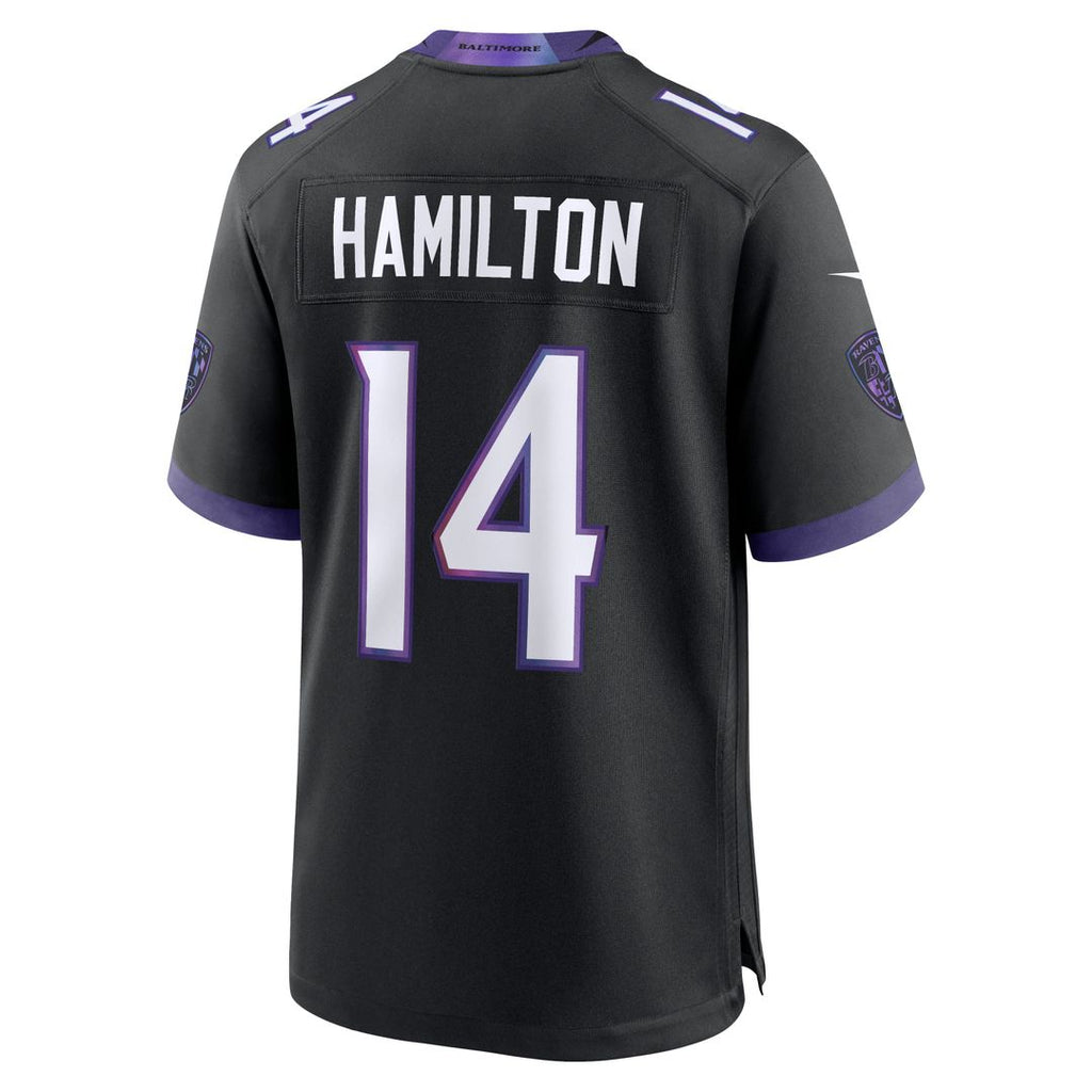 Kyle Hamilton Baltimore Ravens Game Jersey - White