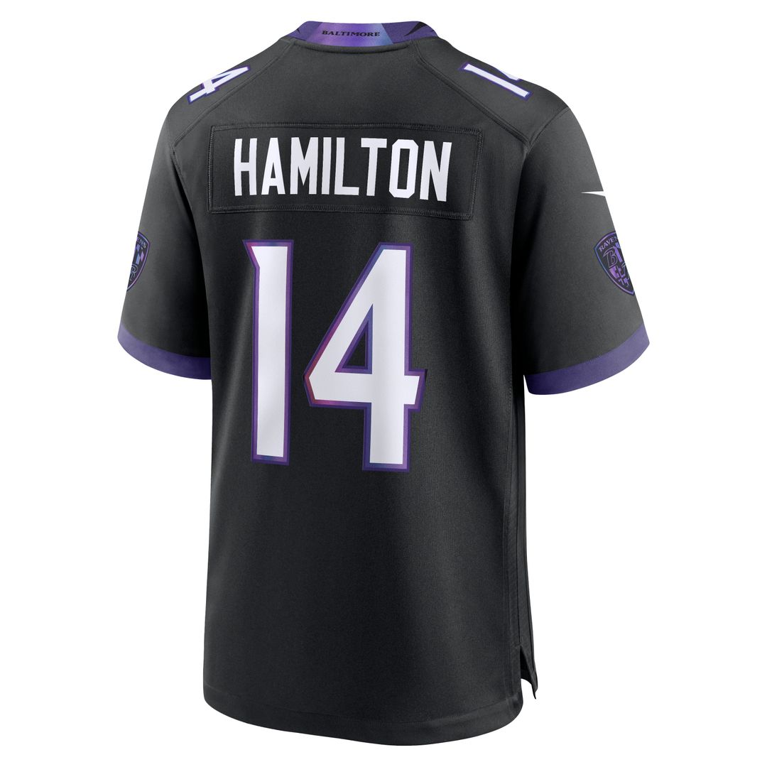 Kyle Hamilton Baltimore Ravens Game Jersey - White