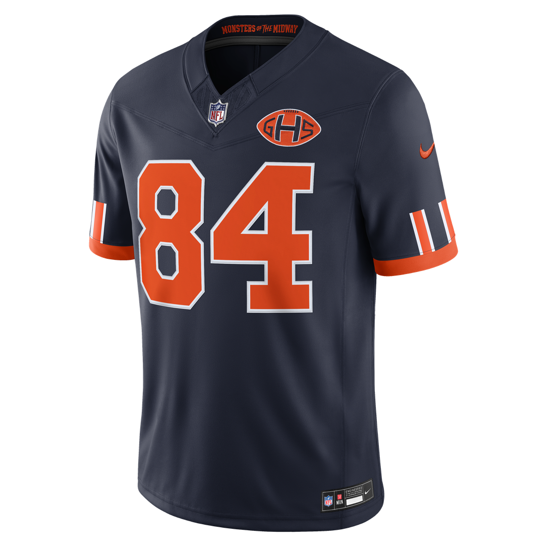 Colston Loveland Chicago Bears 2026 Rivalries Collection Stitched Limited Jersey - Navy