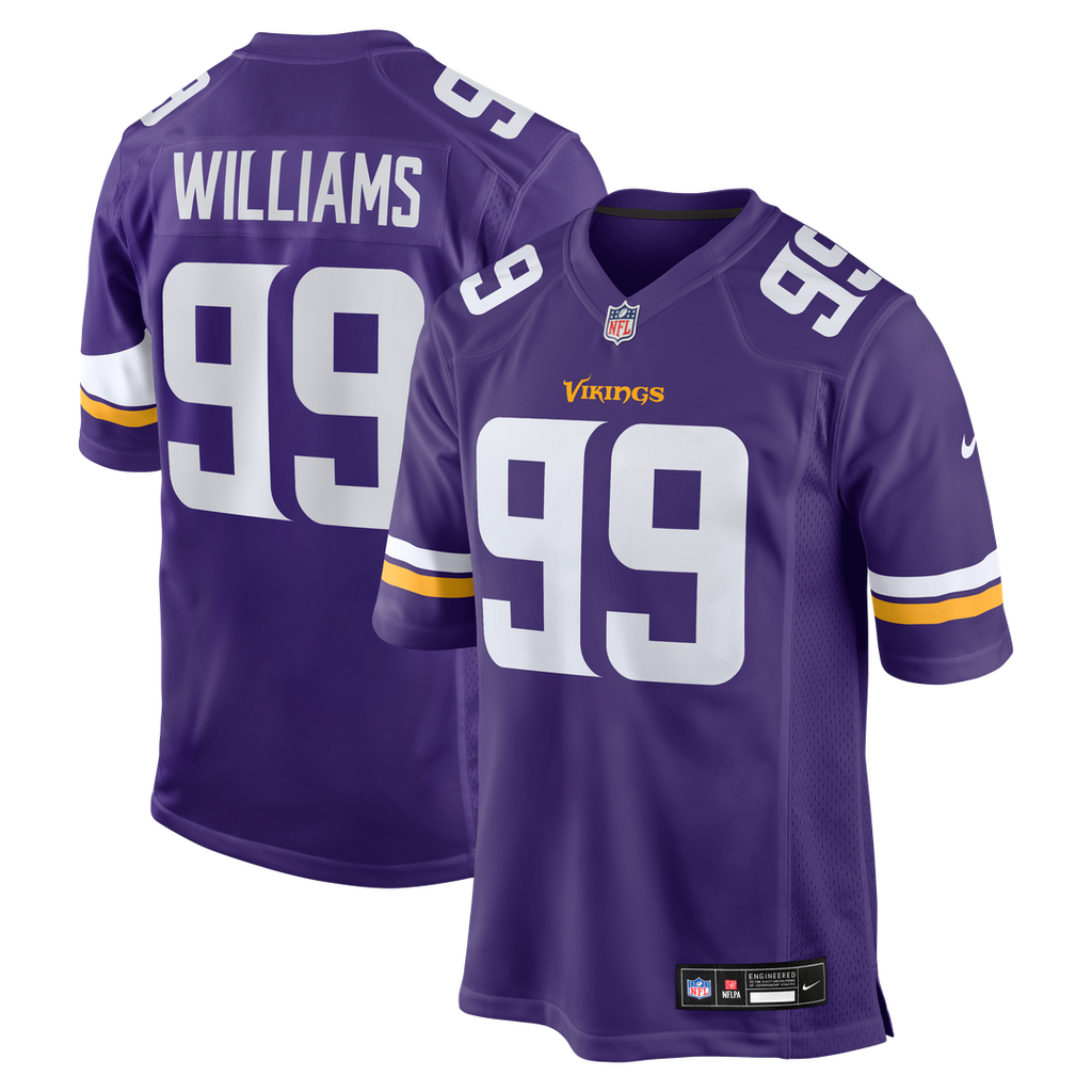 Elijah Williams Minnesota Vikings Team Game Jersey - Purple