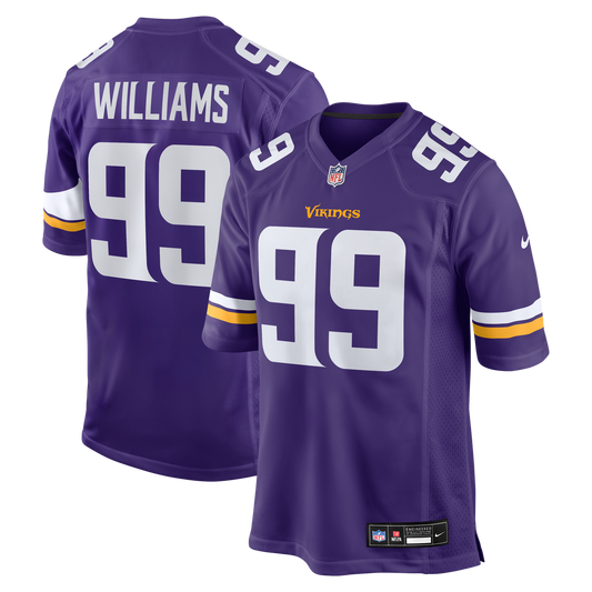Elijah Williams Minnesota Vikings Team Game Jersey - Purple