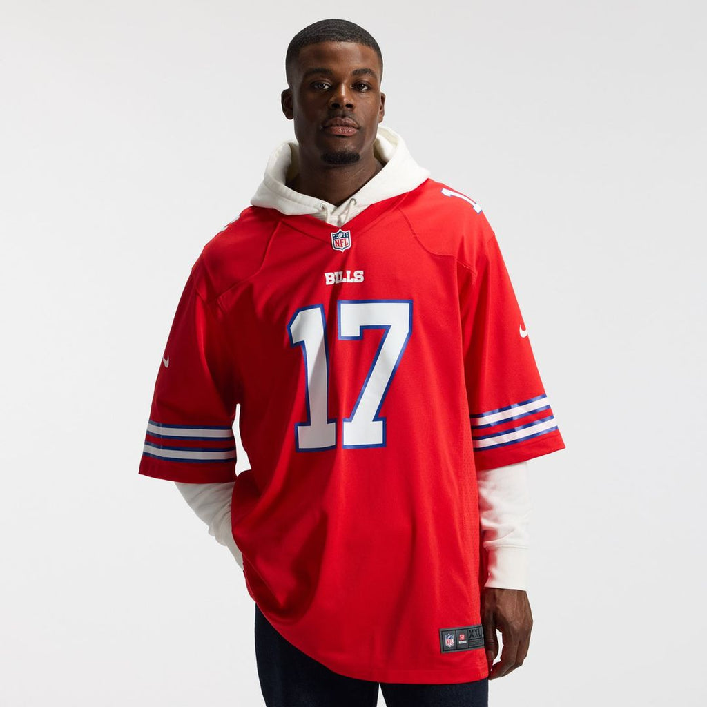 Josh Allen Buffalo Bills White Game Player Jersey - White