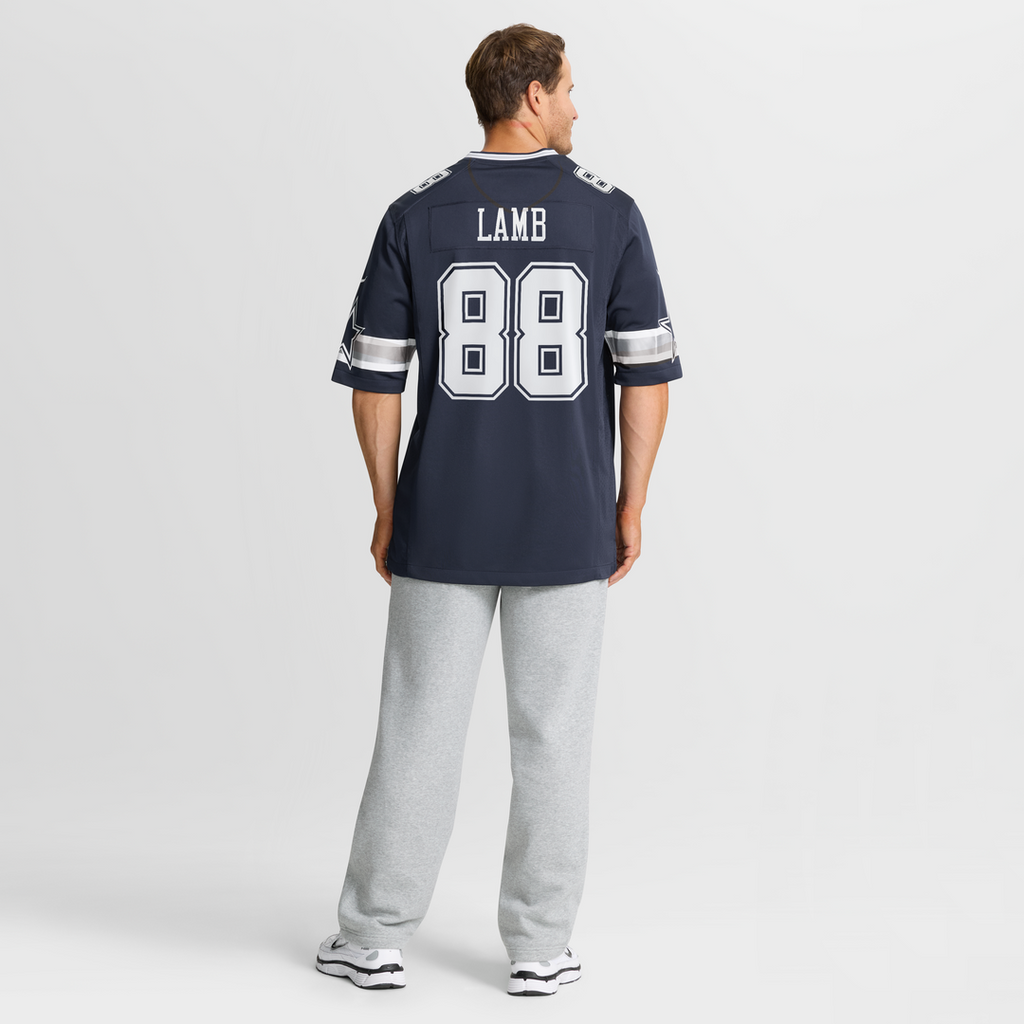 CeeDee Lamb Dallas Cowboys Game Team Jersey - White