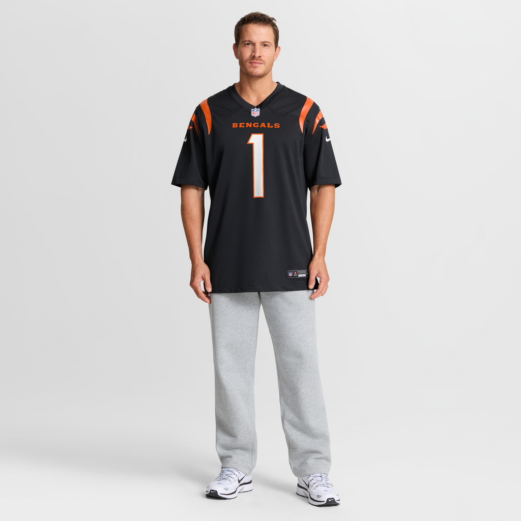 Ja'Marr Chase Cincinnati Bengals Alternate Game Jersey - Orange
