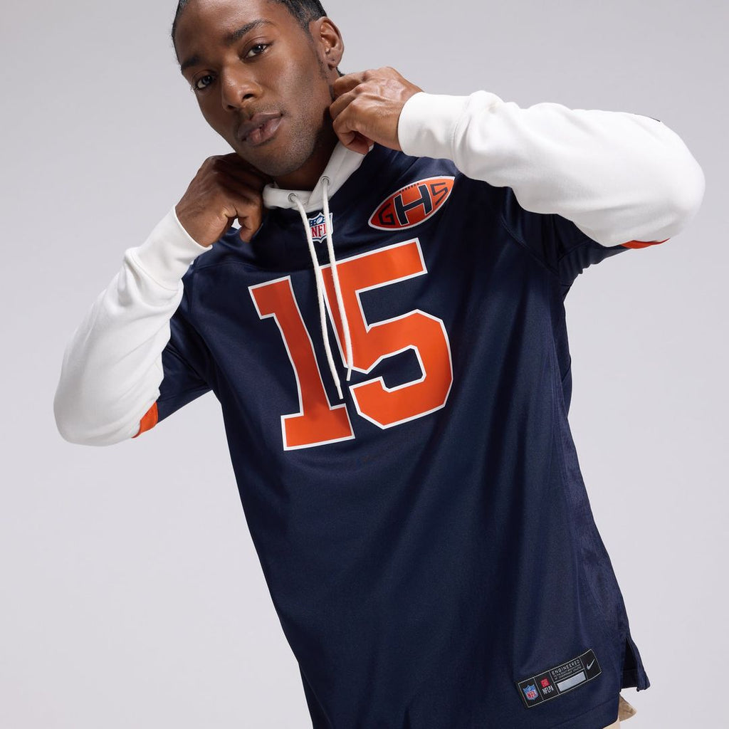 Rome Odunze Chicago Bears 2026 Rivalries Collection Game Jersey - Navy