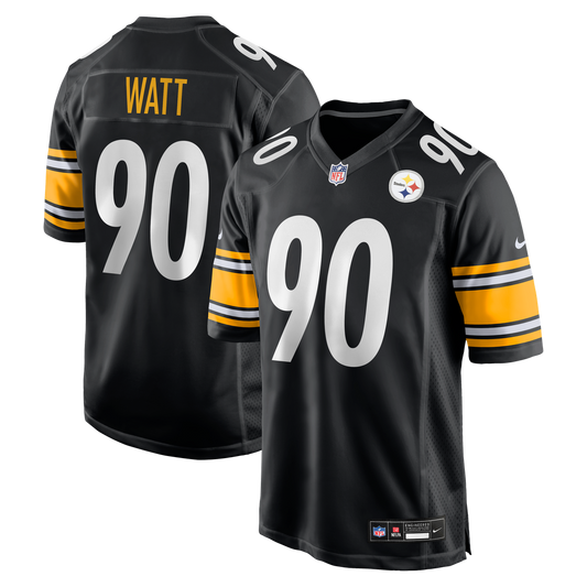T.J. Watt Pittsburgh Steelers Game Jersey - Black