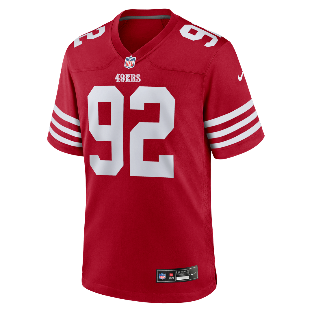 Yetur Gross - Matos San Francisco 49ers Team Game Jersey - Scarlet