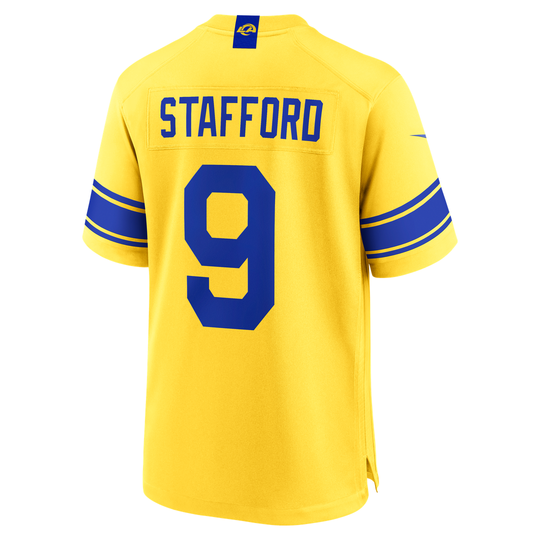 Matthew Stafford Los Angeles Rams White Game Player Jersey - White
