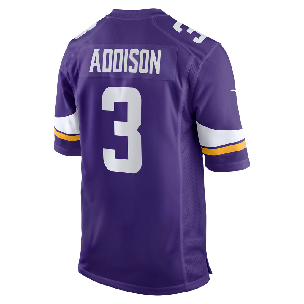 Jordan Addison Minnesota Vikings Alternate Game Player Jersey - White