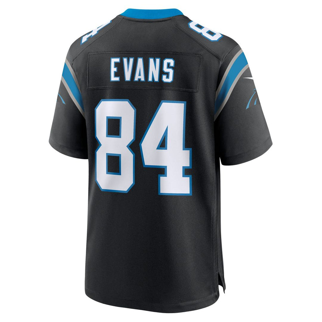 Mitchell Evans Carolina Panthers Team Game Jersey - Black