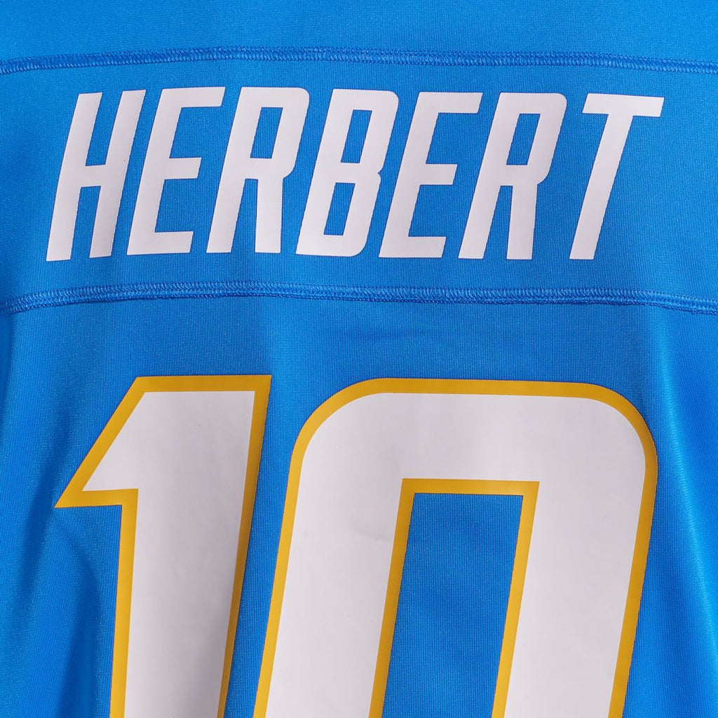 Justin Herbert Los Angeles Chargers Player Game Jersey - Powder Blue