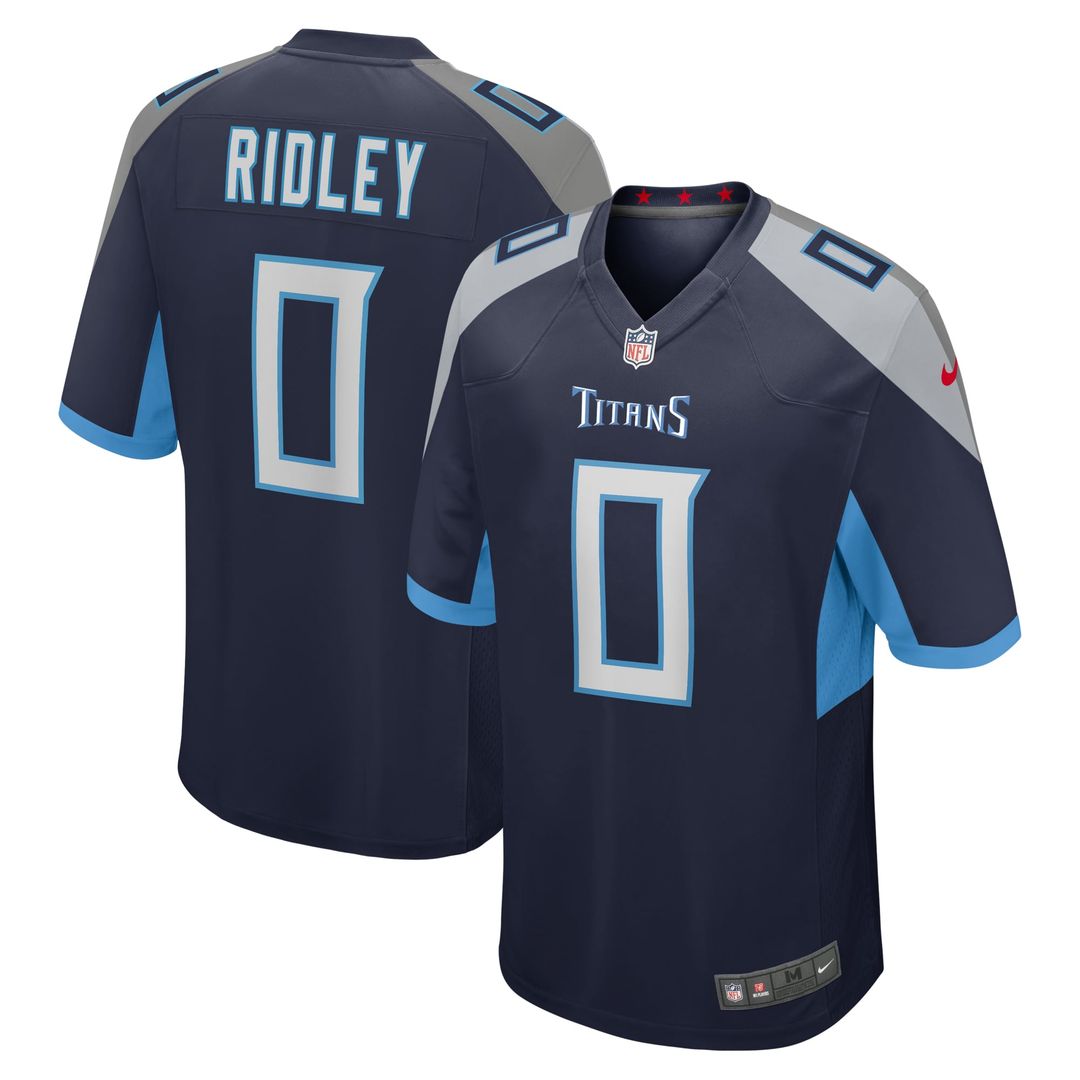 Calvin Ridley Tennessee Titans Team Game Jersey - Light Blue