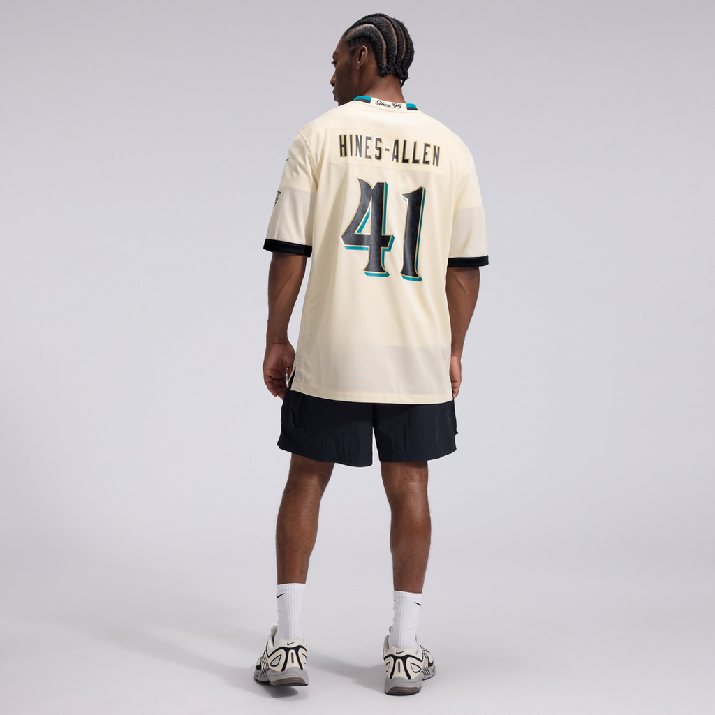 Josh Hines - Allen Jacksonville Jaguars 2026 Rivalries Collection Game Jersey - Natural