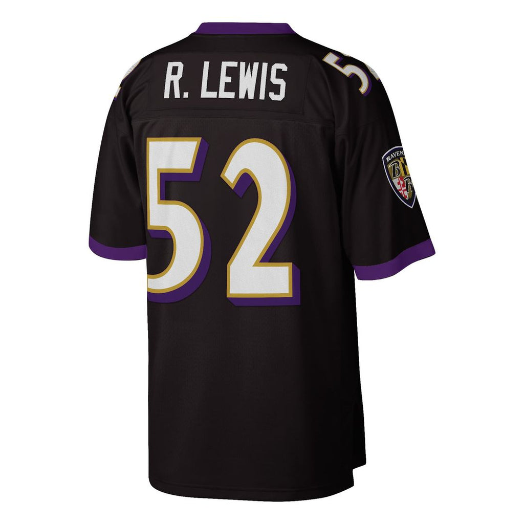 Ray Lewis Baltimore Ravens 2004 Authentic Throwback Retired Player Jersey - Black