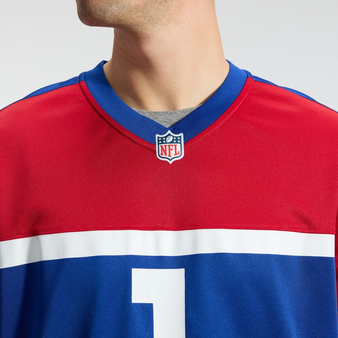 Malik Nabers New York Giants Player Game Jersey - Royal