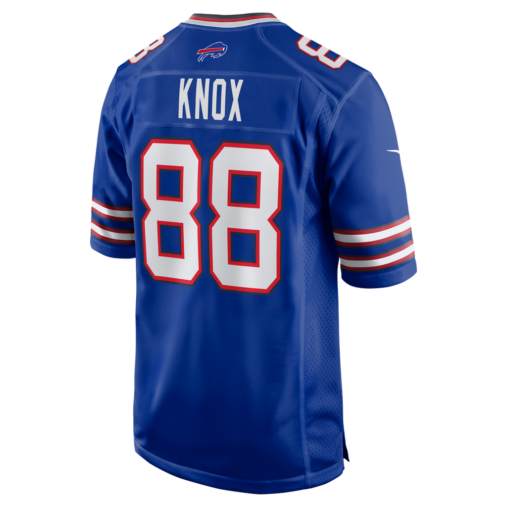 Dawson Knox Buffalo Bills Nickel City Game Jersey - Gray