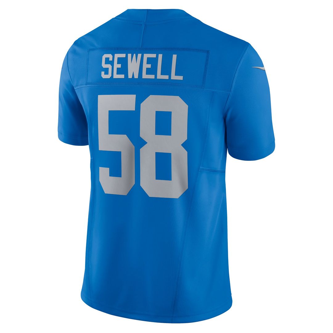 Penei Sewell Detroit Lions Vapor F.U.S.E. Alternate Limited Jersey - Blue