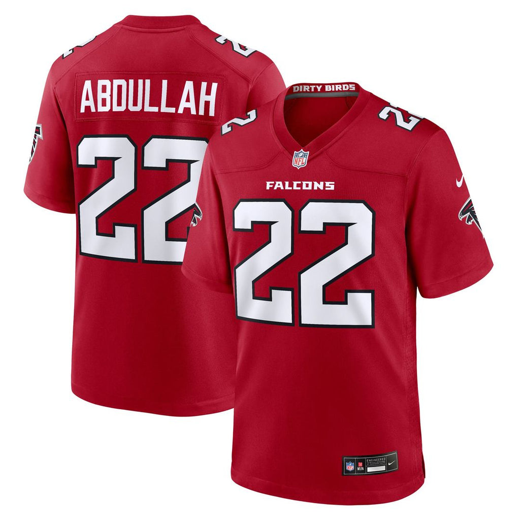 Yasir Abdullah Atlanta Falcons Team Game Jersey - Red