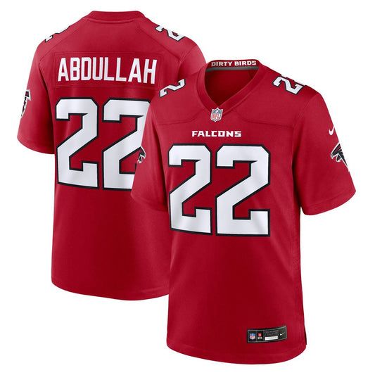 Yasir Abdullah Atlanta Falcons Team Game Jersey - Red