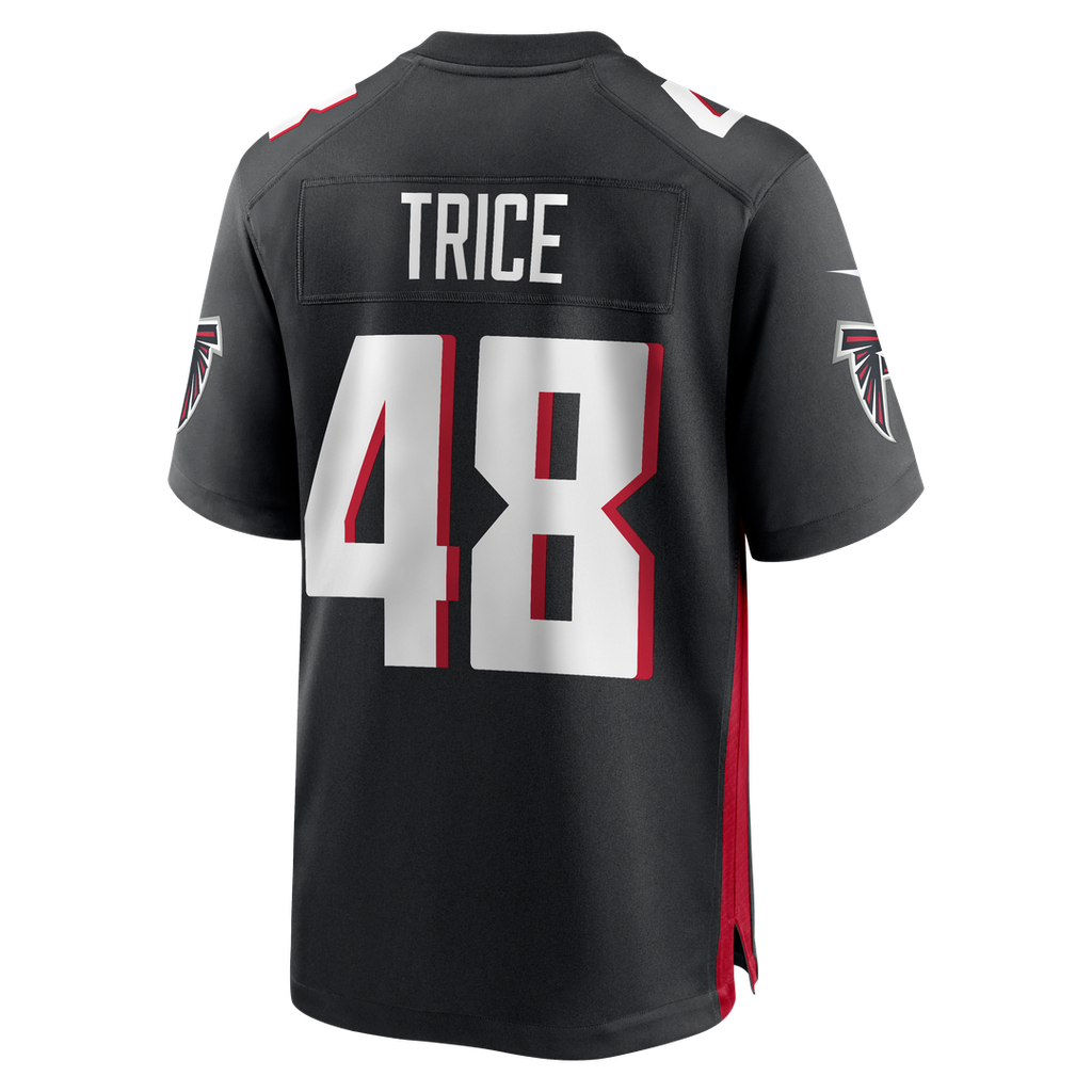 Bralen Trice Atlanta Falcons Team Game Jersey - Black