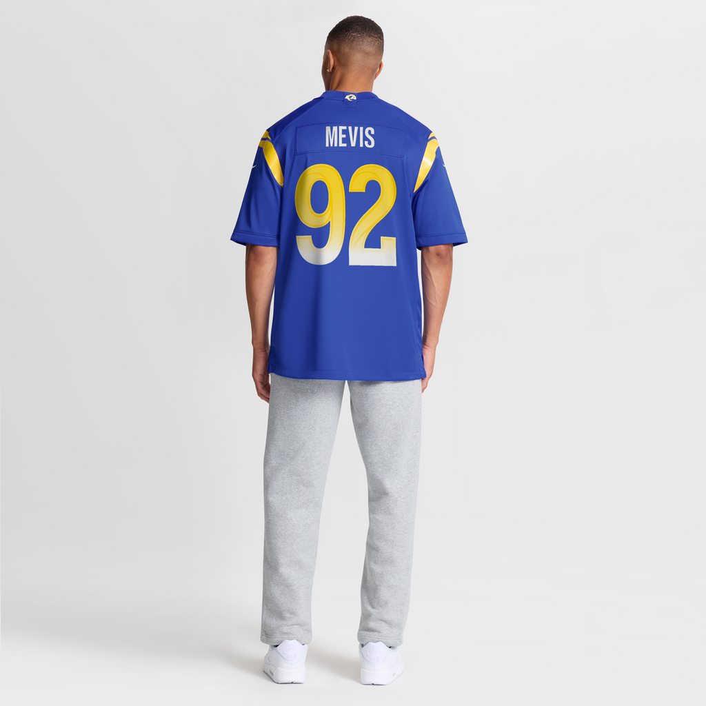 Harrison Mevis Los Angeles Rams Team Game Jersey - Royal