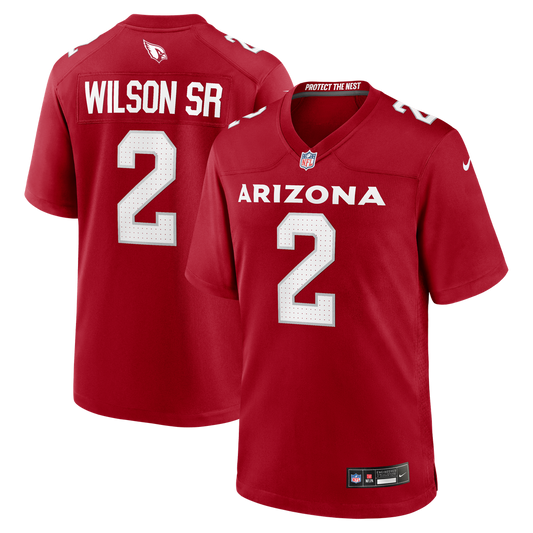 Mack Wilson Sr. Arizona Cardinals Team Game Jersey - Cardinal