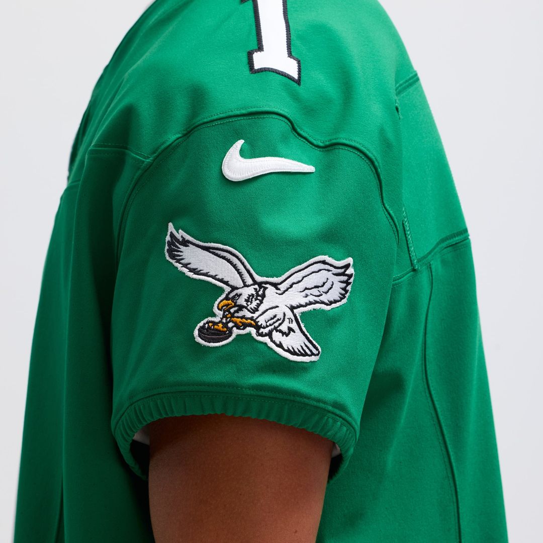 Jalen Hurts Philadelphia Eagles Team Vapor F.U.S.E. Elite Jersey - Midnight Green