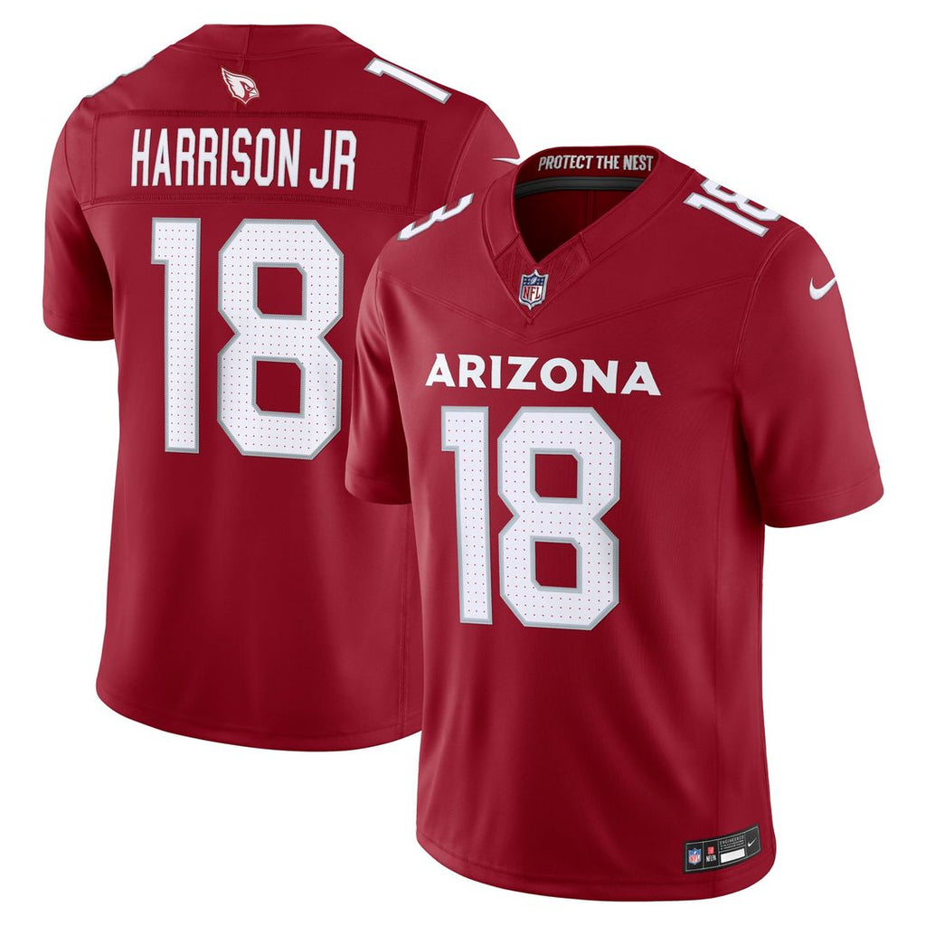 Marvin Harrison Jr. Arizona Cardinals Team Vapor F.U.S.E. Stitched Limited Jersey - Cardinal