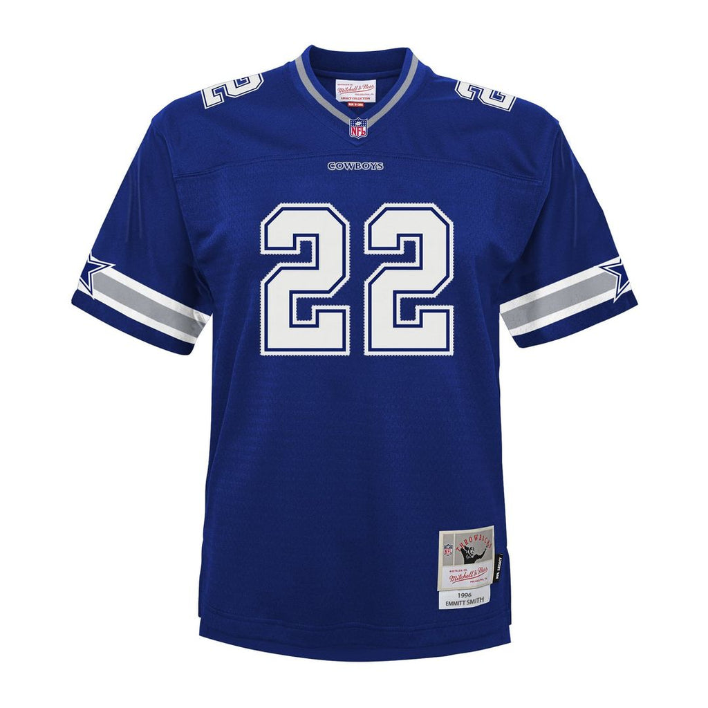 Emmitt Smith Dallas Cowboys Big & Tall 1996 Legacy Retired Player Jersey - Navy